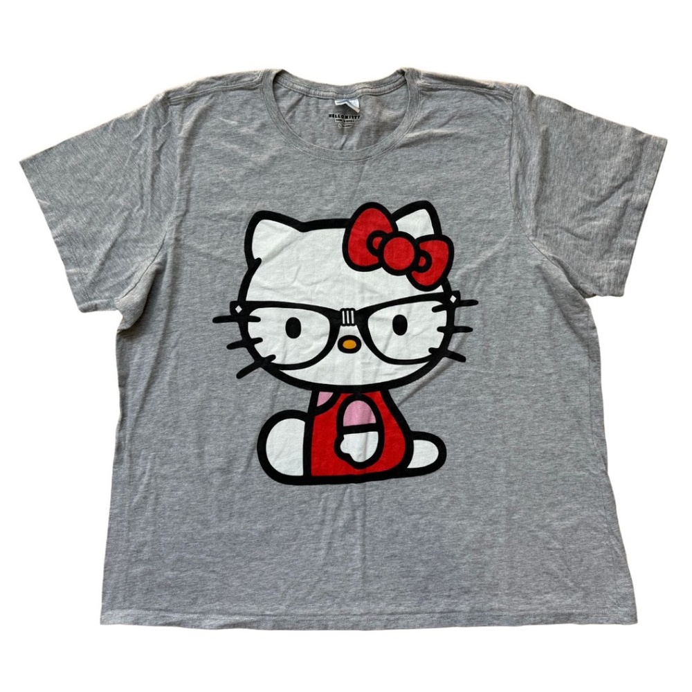 Hello Kitty Nerd Glasses T-Shirt Size 3XL